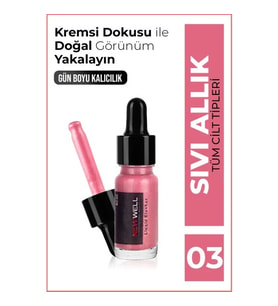 New Well Sıvı Allık (Sedefli) NO03