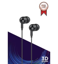 Torima H10 Mikrofonlu Stereo Kulakiçi Kablolu Kulaklık Siyah