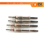 Renault Opel Nissan Dacia Suzuki Mitsubishi için 4 Adet Isıtma Bujisi GX82 11 Volt