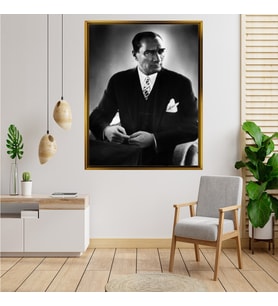 ÇERÇEVELİ ATATÜRK TABLO S205