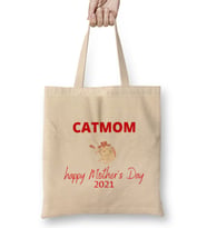 Funny Mothers DaY 2021 Bez Çanta Uzun Saplı
