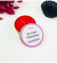 Be Your Valentine Tasarımlı Kokulu Teneke Mum