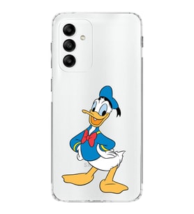 Samsung Galaxy A04s Kapak Donald Duck Tasarımlı Şeffaf  Kılıf