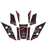 Yamaha Xmax 2018 - 2022 Uyumlu Tank Pad Set 011