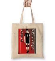 Haikyu Tobio Kageyama Bez Çanta Uzun Saplı