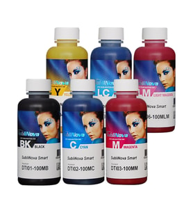 Süblimasyon Inktec Mürekkep Sublinova Epson 6x100ml Set 6 renk (Karışık)