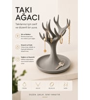 Eşsiz Takı Ağacı, Şık ve Organik Takı Saklama Çözümü