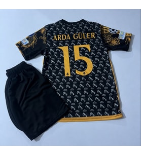 Real Madrid Yeni Sezon arda güler Desenli Özel konsept Çocuk Forması