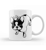 French Bulldog 04 Kupa Bardak Porselen