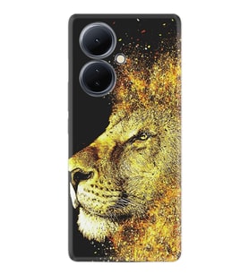 Vivo V29 Lite Kılıf Desenli Silikon Leon 1323