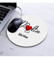 Kişiye Özel Doktor Temalı Yuvarlak Mousepad