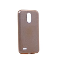 LG Stylus 3 Uyumlu Kılıf Zore Shining Silikon (Gold)