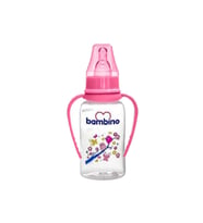 Bambino 0+ Ay Natural Pp Kulplu Biberon 150 Ml - Pembe