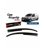 Renault Kango 2 Mugen Cam Rüzgarlığı 2007-2014 arası 2'li Sunplex (Beyaz)