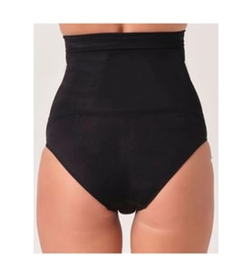 Siyah Kadın Dikişsiz Slip Korse