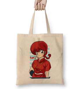 Anime Ranma Bez Çanta Uzun Saplı