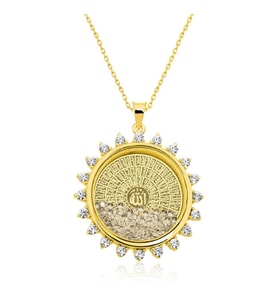Gümüş Gold Esmaül Hüsna Bayan Kolye