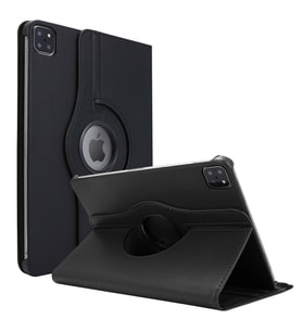 Microsonic Apple iPad Pro 11'' 2021 3. Nesil Kılıf (A2377-A2459-A2301-A2460) 360 Rotating Stand Deri Siyah