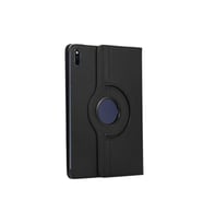 Huawei Mate Pad 11 (2021) Fuchsia Dönebilen Standlı Tablet Kılıfı (Siyah)