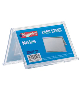 Bigpoint Kart Standı Çift Taraflı 90x55mm
