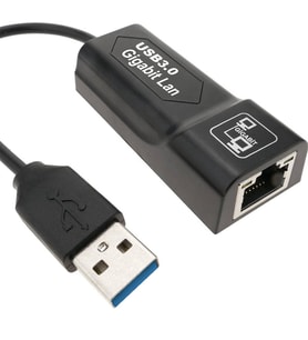 Powermaster PM-3851 Gigabit USB 3.0 Kablosuz Adaptör 10 100 Mbps Tak Çalıştır