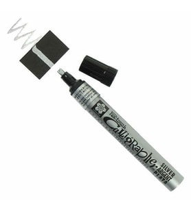 Sakura Pen-Touch Calligrapher Gümüş Yaldız Kaligrafi Kalemi 5 mm 