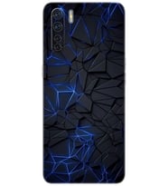Oppo A91 / Oppo Reno 3 Uyumlu Kılıf Desen Baskılı Silikon Karmaşık Design STK:1874