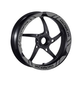 Cf Moto Uyumlu Siyah 1 Set Jant Şeridi