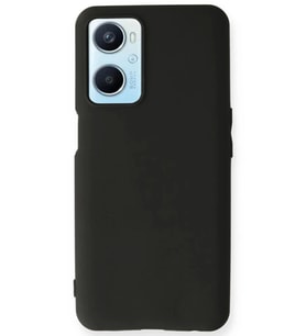 Newface Oppo A96 Kılıf First Silikon - Siyah