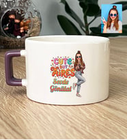 Kişiye Özel Karikatürlü Cute But Aires Koç Burcu Lüks Fincan Doğum Günü Hediyesi