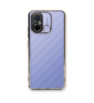 Xiaomi Redmi 12c Kılıf Razer Lensli Silikon - Gold