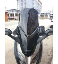 MOTOCAM Honda Forza 250 Ön Cam 2018-2020 Model 58cm Siyah Renkli 4mm İADE YOKTUR
