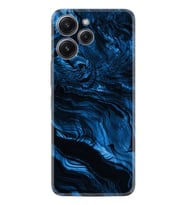 Xiaomi Redmi 12 128 GB 4 GB Ram Kılıf Desenli Silikon Blue MArble 1379