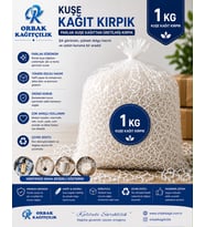 Kuşe Kâğıt Kırpık Dolgu 1000 gr Hediyelik Kutu, Paketleme ve Dekorasyon