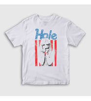 Presmono Unisex Çocuk Beyaz Hole Müzik Courtney Love T-Shirt 475481tt
