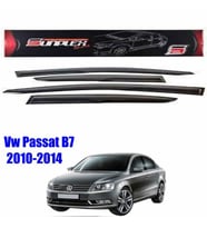 Vw Passat B7 Mugen Cam Rüzgarlığı 2010-2014 arası 4'lü Sunplex (Beyaz)