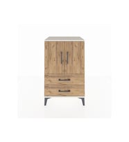 Hyperion Komodin 2 Raflı 2 Çekmeceli 2 Kapaklı 60x44x96 Aytaşı-Çam
