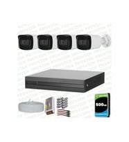 Provzen Dahua 4 Kameralı Full HD 40 Metre Gece Görüşlü Güvenlik Kamerası