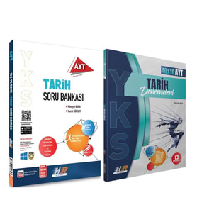 Hız ve Renk AYT Tarih Soru Bankası ile Deneme Seti 2 Kitap