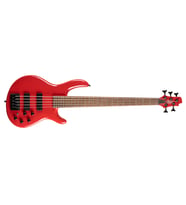 Cort C5 Deluxe Crd Bass Gitar, 5 Telli, Şeker Kırmızısı