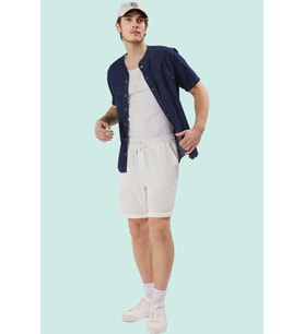 Erkek Kısa Boy Geniş Paça Yazlık Şort Günlük Rahatlık ve Stil Hafta Sonu Dayanıklı Malzeme