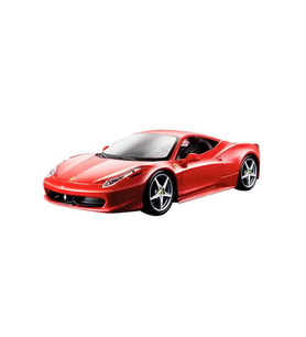 Ferrari 458 Italia 1:24 Model Araba ile Pistlere Hakim Ol! (Kırmızı)