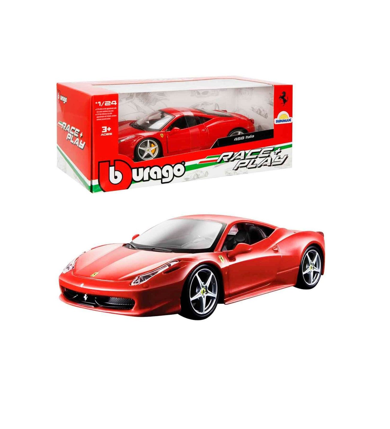 Ferrari 458 Italia 1:24 Model Araba ile Pistlere Hakim Ol!