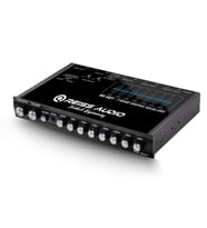 Reiss Audıo RS-EQ7 7 Bantlı Grafik Ekolayzer 6 Kanallı / 8 Volt Rca Çıkışları  (Siyah)