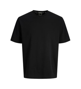 JACK JONES Erkek Rahat Kesim Basic Tişört 12289962 (Siyah)