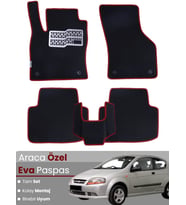 CHEVROLET KALOS (2005-2011) Uyumlu EVA Paspas Tam Set–Araca Özel,Su Geçirmez,Kolay Montaj