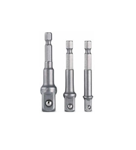 Hex Plus Lokma Adaptörü 3 Parça Set 1/4-3/8-1/2 MM DMX4712