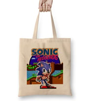 Sonic The Hegdehog 90s Retro Bez Çanta Uzun Saplı