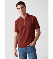 LCWAIKIKI Classic Kahverengi Polo Yaka Erkek Tişört