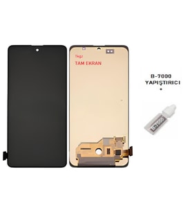 Samsung Galaxy A51 - SM-A515 Uyumlu Lcd Ekran Dokunmatik Servis Lcd + B-7000